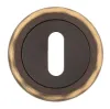 Накладка дверная под ключ буратино Venezia KEY-1 D1 темная бронза 2 шт.