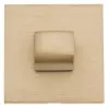 Фиксатор поворотный на квадратном основании Fratelli Cattini WC 8FS-BS матовая латунь