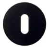 Накладка под ключ буратино на круглом основании Fratelli Cattini KEY-7 NM матовый черный 2 шт.