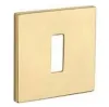Накладка под ключ Буратино на квадратном основании Tupai 4048 Q S5-01 золото