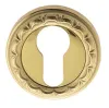 Накладка дверная под цилиндр Venezia CYL-1 D2 полированная латунь 2 шт.