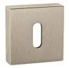 Накладка под ключ Буратино на квадратном основании Frascio KEY 50 Q никель матовый 
