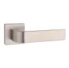 Дверная ручка Tupai на квадратном основании 2732 Q-142 никель