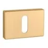 Накладка под ключ Буратино на прямоугольном основании APRILE BB RTH 7S KG матовое золото