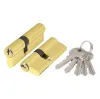 Цилиндровый механизм Ajax (AX100/60) AX1000Key60 (25+10+25) PB латунь