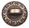 Фиксатор поворотный на круглом основании Venezia WC-2 D4 темная бронза