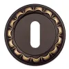 Накладка дверная под ключ буратино Venezia KEY-1 D2 темная бронза 2 шт.