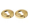 Накладка под цилиндр на круглом основании Armadillo ET/CL-GOLD-24 золото 24К 2 шт.