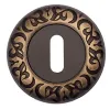 Накладка дверная под ключ буратино Venezia KEY-1 D4 темная бронза 2 шт.