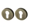 Накладка под цилиндр на круглом основании Armadillo ET URB АВ-7 бронза 2 шт