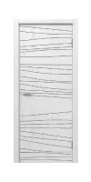 Межкомнатная дверь «STEFANY WOOD 1025» – Белый