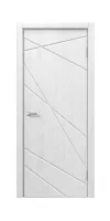 Межкомнатная дверь «STEFANY WOOD 1072» – Белый