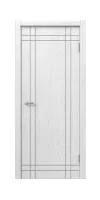 Межкомнатная дверь «STEFANY WOOD 1081» – Белый
