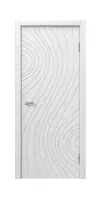 Межкомнатная дверь «STEFANY WOOD 1106» – Белый