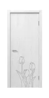 Межкомнатная дверь «STEFANY WOOD 1123» – Белый