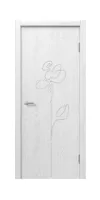 Межкомнатная дверь «STEFANY WOOD 1125» – Белый