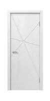 Межкомнатная дверь «STEFANY WOOD 1128» – Белый
