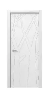 Межкомнатная дверь «STEFANY WOOD 1133» – Белый