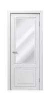 Межкомнатная дверь «STEFANY WOOD 3112» – Белый