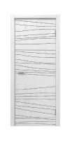 Межкомнатная дверь «STEFANY WOOD 1025» – Белый