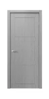 Межкомнатная дверь «STEFANY WOOD 1026» – RAL 7040