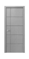 Межкомнатная дверь «STEFANY WOOD 1062» – RAL 7040