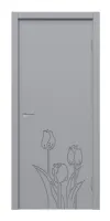 Межкомнатная дверь «STEFANY 1123» – Ral 7040