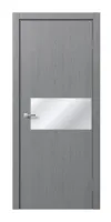Межкомнатная дверь «STEFANY WOOD 5002» – RAL 7040