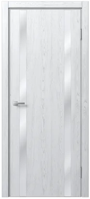 Межкомнатная дверь «STEFANY WOOD 5006» – Белый