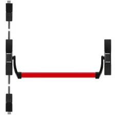 Ручка-штанга нажимная Fuaro AP.1700C push-bar (ANTI-PANIC 1700С) с тягами в комплекте для двухстворчатых дверей