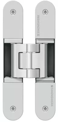 Петля скрытая универсальная SIMONSWERK TECTUS TE 340 3D до 80 кг матовый хром 