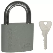 Замок навесной Fuaro PL-PROTEC-0275 3key (PL-02-75) англ. /блистер