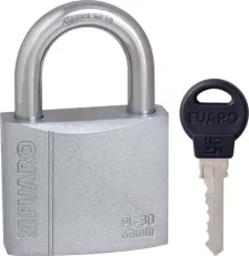 Замок навесной Fuaro PL-PROTEC-3063 3key (PL-3063) англ. /блистер