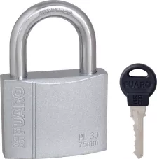 Замок навесной Fuaro PL-PROTEC-3075 3key (PL-3075) англ. /блистер