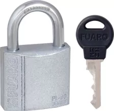 Замок навесной Fuaro PL-PROTEC-3038 3key (PL-3038) англ. /блистер