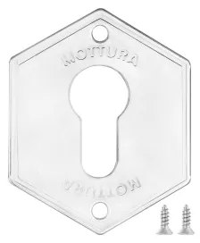 Накладка на Mottura (Моттура) цилиндр 95.297 (ХРОМ), 1 шт