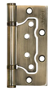 Петля универсальная без врезки Punto IN4200W AB (200-2B 100x2,5) бронза