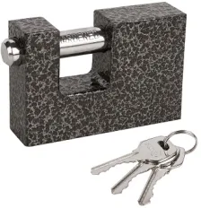 Замок навесной Punto PK-1670 3 key англ.