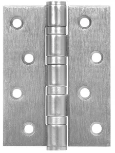 Петля универсальная Armadillo IN4500UC-BL MWSC-33 102x75x3 INOX304 итальянский тисненый БЛИСТЕР