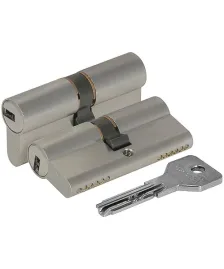 Цилиндровый механизм Cisa (Чиза) ASIX OE300-18.12 (80 мм/35+10+35), НИКЕЛЬ