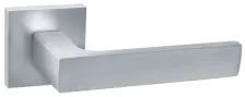 Дверная ручка на квадратном основании Fuaro K.TRG52.TETRAGON SSC-16 сатинированный хром 8х140 мм