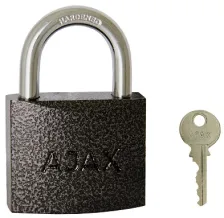 Набор замков навесных Ajax PD-0150 (3 locks+5 keys) blister