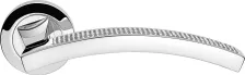 Дверная ручка на круглом основании Linea Cali PROFILO 1041/102 CR хром глянцевый/хрусталь SWAROVSKI