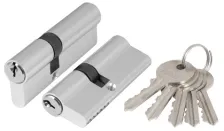 Цилиндровый механизм Ajax (AX100/90) AX1000Key90 (40+10+40) CP хром