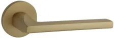 Дверная ручка на круглом основании Fimet Adele 1239/208 F02O матовая латунь