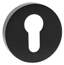 Накладка на цилиндр на круглом основании CYL-30 MB черный