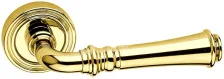 Дверная ручка на круглом основании Fimet Tasha 1028/261 F01 латунь