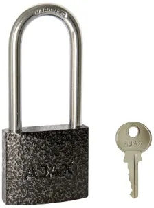 Замок навесной Ajax PD-0150-L MS 3 key англ./коробка