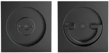 Ручка поворотная Armadillo для раздвижных дверей SH.QUADRO55.BK8 BL-26 черный