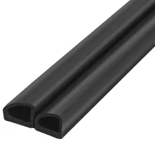 Уплотнитель самоклеящийся Fuaro ADH/D-14,5x13,5mm (031), BLACK черный 100 m